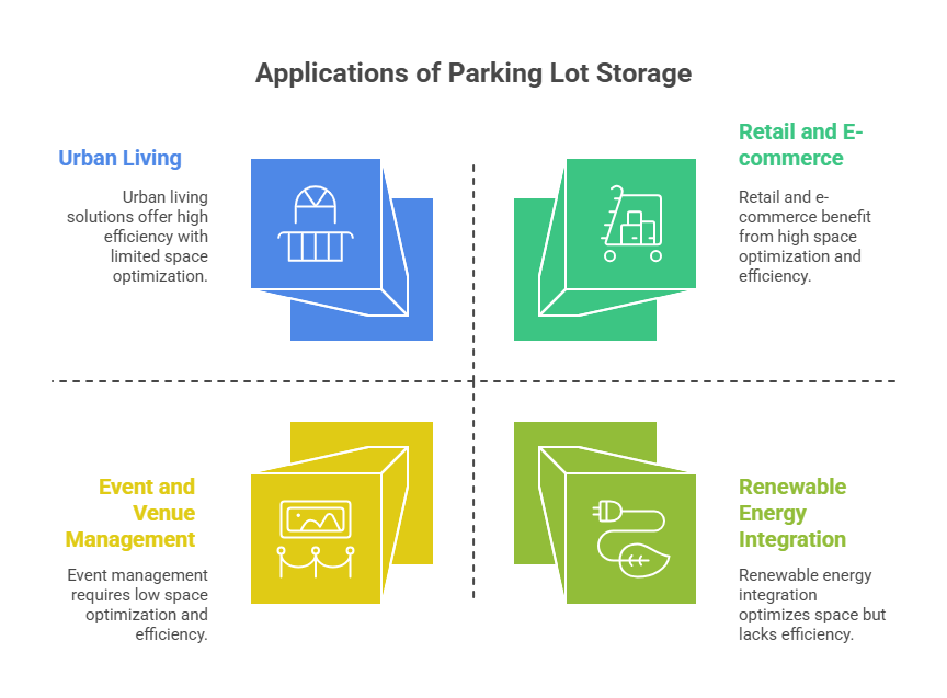 Applications of Parking Lot Storage 
