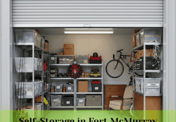 begin your 2026 clutter free with Self-storage in Fort McMurray