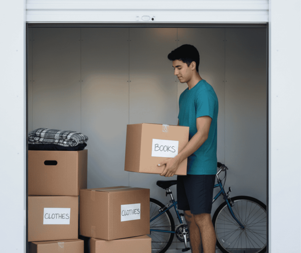 self storage in lac la biche for college students.