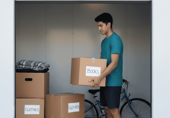 self storage in lac la biche for college students.